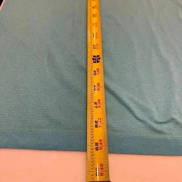 Lululemon men’s performance short sleeve tee shirt Aqua blue size XXL - Picture 7 of 9